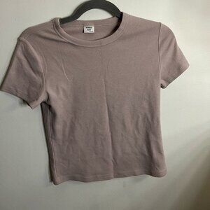 Aritzia Sunday Best Mauve T-Shirt